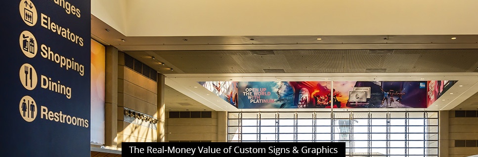 The Real-Money Value of Custom Signs & Graphics
