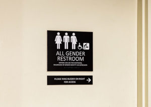 restroom signage